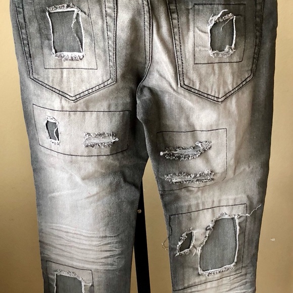 Men’s Bleeker & Mercer Distressed Jeans 30/30 NWT - Picture 5 of 5